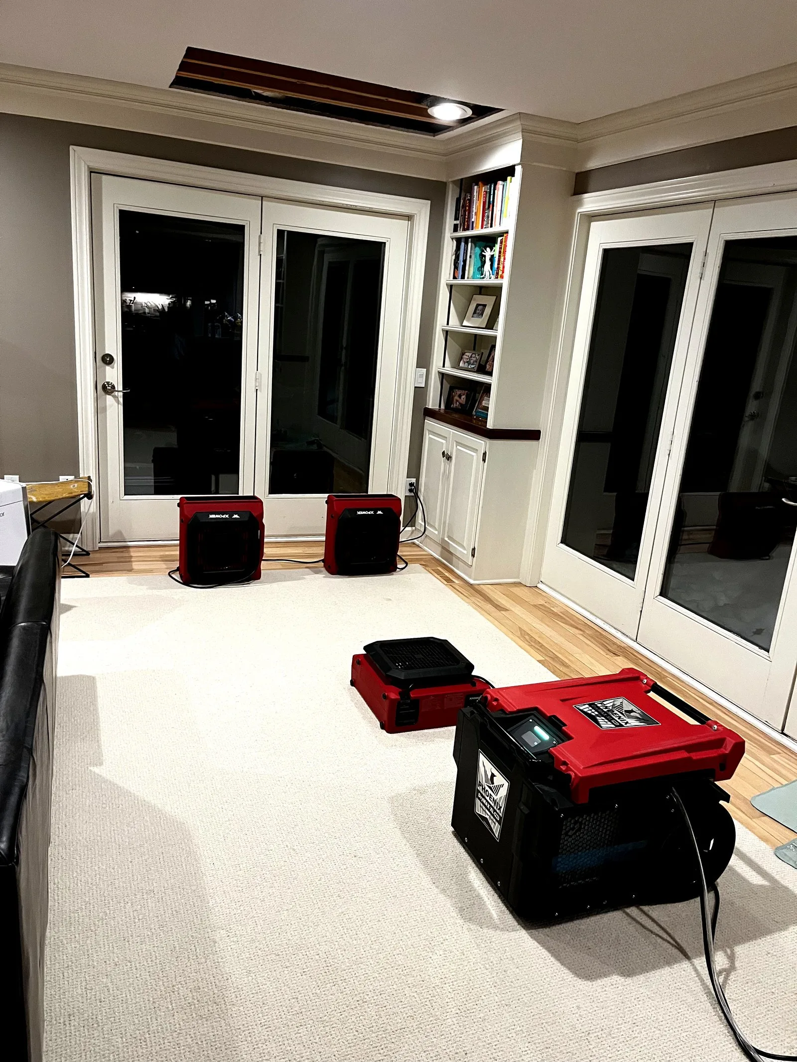 Professional equipment deployed after sewage backup — Grand Rapids, MI